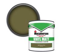 Macpherson Trade Walls & Ceilings Vinyl Matt Emulsion Paint Light Bronze Green Bs 381C 222 (222) 2.5L