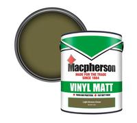 Macpherson Trade Walls & Ceilings Vinyl Matt Emulsion Paint Light Bronze Green Bs 381C 222 (222) 5L