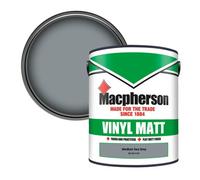 Macpherson Trade Walls & Ceilings Vinyl Matt Emulsion Paint Medium Sea Grey Bs 381C 637 (637) 5L