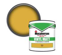 Macpherson Trade Walls & Ceilings Vinyl Matt Emulsion Paint Midas (B5453J) 2.5L