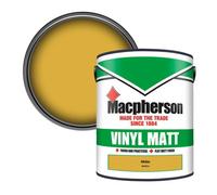 Macpherson Trade Walls & Ceilings Vinyl Matt Emulsion Paint Midas (B5453J) 5L