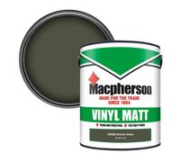 Macpherson Trade Walls & Ceilings Vinyl Matt Emulsion Paint Middle Bronze Green Bs 381C 223 (223) 5L