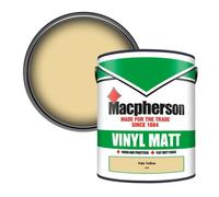 Macpherson Trade Walls & Ceilings Vinyl Matt Emulsion Paint Pale Yellow (Uc8) 5L