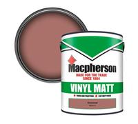 Macpherson Trade Walls & Ceilings Vinyl Matt Emulsion Paint Rosewood Bs 04 C 37 (04C37) 5L