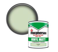 Macpherson Trade Walls & Ceilings Vinyl Matt Emulsion Paint Sea Spray (E2670Z) 1L