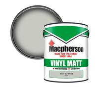 Macpherson Trade Walls & Ceilings Vinyl Matt Emulsion Paint Smoke And Mirrors (D8560D) 5L