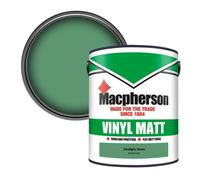 Macpherson Trade Walls & Ceilings Vinyl Matt Emulsion Paint Verdigris Green Bs 381C 280 (280) 5L