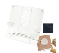 Macrame Blackboard Stand Adjustable Blackboard Sheet Holder for Macrame Projects Support for Macrame Projects Easy to Store Macrame Display Macrame Display Leg