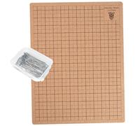 Macrame Board,1 X15 Inch with 50 T Pins Reusable Macrame Board and Pins with Grids Portable Braiding Board with Instructions Macrame Tools for Beginners Braiding Knotting