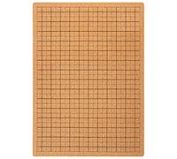 Macrame Board 16 x 12 in, Braiding Board with Grid Surface, Cork Board for DIY Knotting Projects and Beading Crafts