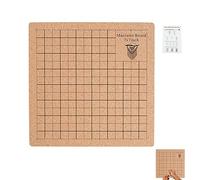 Macrame Board 8x8 Inch 0.39-Inch-Thick Foam Double-Sided Grid Braiding Craft Helper Supplies for Bracelet Knotting Craft Kit