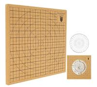 Macrame Board and Pins, 11.8x11.8inch Double Sided Macrame Project Board with 30 T-pins Reusable Macrame Cork Board Portable Lightweight Macrame Craft Board for Braiding Craft Bracelet