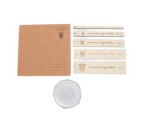 Macrame Board and Pins, Double Sided Macrame Project Board with 5 Rulers and 30 T Pins for Braiding Bracelet Jewelry Making, Cork Braiding Board Kit for DIY Knotting