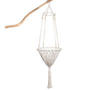 Macrame Cotton Cat Hammock with - 15.74 Inch Hanging Cat Hammock | Hand