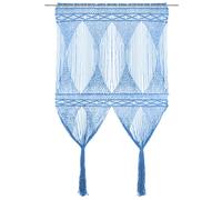 Macrame Curtain 140x240 cm Cotton Shade Drape Blind Set Multi Colours vidaXL