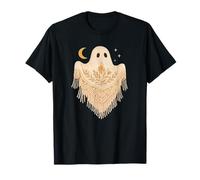 Macrame Ghost Handmade Cute Ghost Halloween T-Shirt