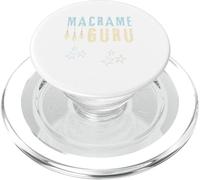 Macrame GURU - Macrame knotting hobby PopSockets PopGrip for MagSafe
