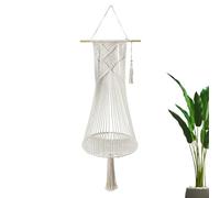 Macrame Hammock for Cats - Pet Macrame Bohemia Hammock,Kitten Handwoven Cotton Rope Beds, Bed Swing Bed for Window, Corner, Porch, Garden