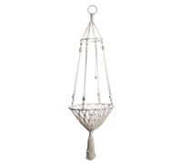 Macrame Hanging Cat Hammock - Cat Swing Bed Nest for Sleeping | Cat Basket Bed | Hand-Woven Cat Basket Bed for Cats, Small Dogs, Hounds and Hamsters