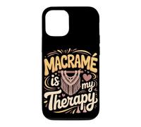 Macrame Is My Therapy Fiber Art Knots Case for iPhone 12/12 Pro