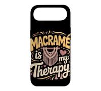 Macrame Is My Therapy Fiber Art Knots Case for iPhone Air