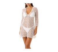 Macrame Mini Dress - female - 4Giveness - Beachwear - White - M - Swimwear M