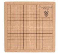 MACRame Project Board - Measurement for Knots | Bracelet Board, Craft String Art, Jewellery Tool, Bead and Cord Weave, Create Designs, Home Accessory