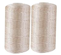 Macrame String Crochet Yarn Macrame Cord 2pcs Nylon Crochet Yarn Cord Cotton Thread for Knitting Bags/Hats 100g Art for Crafts, Stress