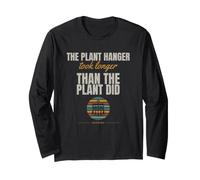 Macrame - The Plant Hanger Took Longer - Knotting Long Sleeve T-Shirt