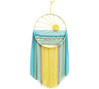 Macrame Wall Art Sun - Sunset Design Dream Catcher Wall Decor Boho,Bohemian Cotton Handmade Home Decor, Beautiful Yarn Tapestry Wall Décor For Dorm Decoration, Bedroom