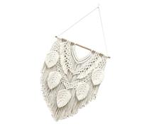Macrame Wall Decor - Chic Tapestry Hand Woven Pendant | Elegant Eye-catching Boho Home Decor Furnishing Accessories| Large Macrame Wall Hanging Boho Handmade Woven Tapestry Tassel