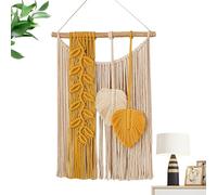 Macrame Wall Hanging - Bohemian Tapestry Art, Handmade Woven Decor | Rustic Cotton Ornament, Vintage Inspired Textile Accent, Elegant Creative Decoration for Bedroom Living Room Studio