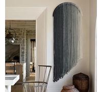 Macrame Wall Hanging Dip Dyed Macrame Decor for Living Room Bedroom Boho Decor 20"