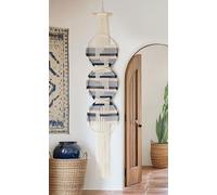 Macrame Wall Hanging Fiber Wall Art Woven Bohemian Decor Art Living Room Round Handmade Geometric Lines Home Décor