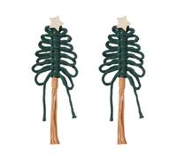 Macrames Christmas Wall Decor for Christmas Tree Boho Decor for Christmas Party Decor Boho Decor Macrame Art