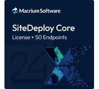 Macrium SiteDeploy Core License + 50 Endpoints 1 Year