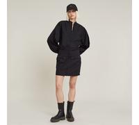 Macro Balloon Dress - Black - Women S