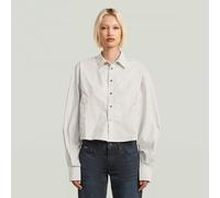 G-star Macro Balloon Long Sleeve Shirt White L Woman