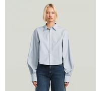 G-star Macro Balloon Long Sleeve Shirt Blue M Woman