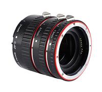 Macro Extension Lens Adapter Rings Set, 3pcs Black, Auto Focus for - S Lens - Adjustable Magnification, Durable Metal, Close - Up Photography