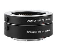 Macro Extension Tube 10mm 16mm Auto Focus Close Adapter, M4/3 Mount Macro Lens Adapter, Fine Craft with Electronic for Cameras, Durable Plastic