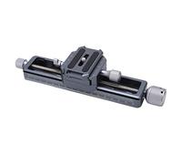 Macro Focusing Rail Slider for Digital SLR Cameras, Camera Close Up Rail with Arca Mount, Portable Precision Focus Rail with 16cm Stroke for Macro Photography