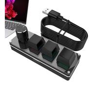 Macro Keyboard - Game Keypad Programming,Keyboard Silent for Study Work Game Business Women Men, Computer Accessories