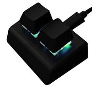 Macro Keyboard Mechanical - Duals Key Macro Pad, Programable Shortcut Controller, Compact Hotswappable Keyboard Detachable Cable | Efficient Productivity Tool for Typing Editing Music Coding Office