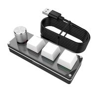 Macro Keyboard - Mechanical Shortcut, Smooth Key Controller | Silent Key Programmer With Adjustable Button For, Productivity Tools, Office Use, Creative Workflow