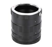 Macro Lens Adapter Ring, Professional Metal Black Macro Photography Extension Adapter Tube Close-Up Lens Ring Macro Extension Tube Adapter Ring for Sony E Mount Mirrorless Camera
