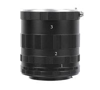 Macro Lens Extension Tube Kit, Aluminium Alloy 3 Pieces 7mm 14mm 28mm for AI Mount - Durable Build, Multi - Combination Design, Perfect for Close Up Photography