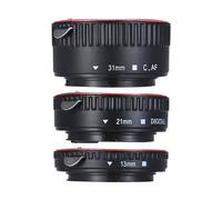 Macro Photography Extension Tubes For S350 13mm 21mm 31mm Lens Adapters Rings Auto Focusing Macro Lens Adapters