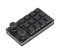Macro Programming Gaming Keyboard, Dustproof Macro Mechanical Gaming Keyboard with Pads for Linux for OS
