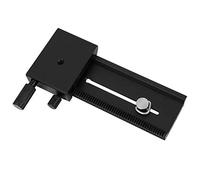 Macro Rail, LP-01 Aluminium Alloy Macro Long Focusing Close Up Quick Rlease Plate Slide Rail 6.3x3.7inch for Macro Shooting, Or Shooting Film Negatives